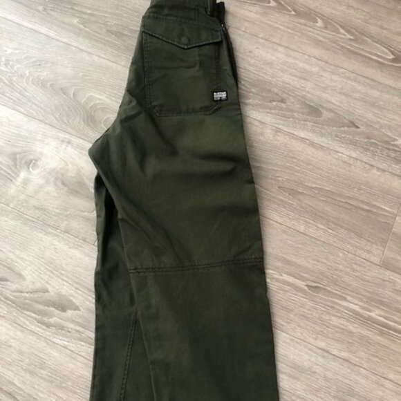 G-Star RAW Olive Green Wide Leg Utility Pants – Women’s (New, No Tag) Size 28 - Picture 1 of 10